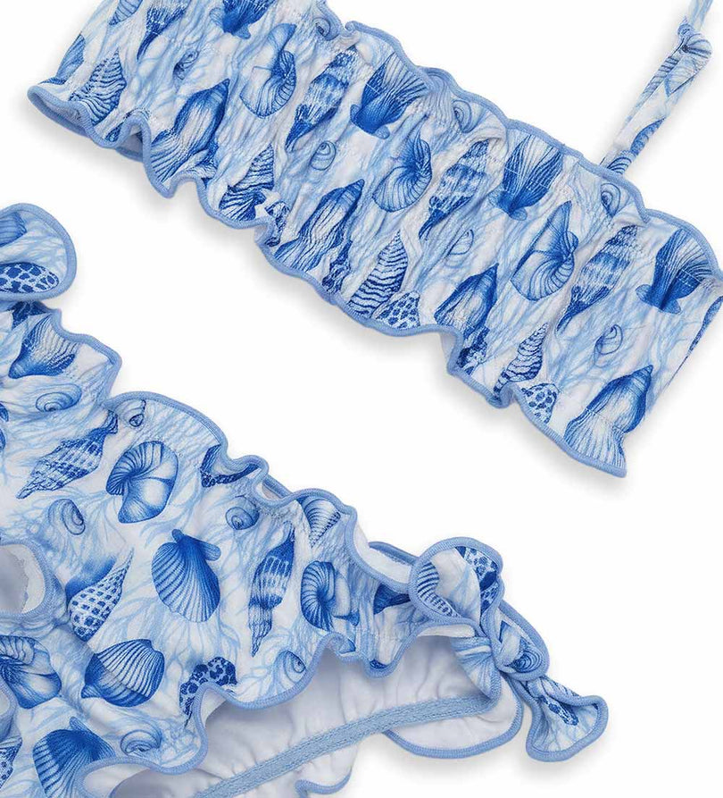 Girl - Tank Top Bikini 9 - 10 Y Blue