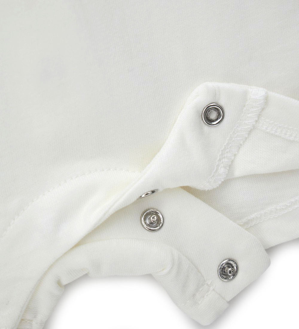 Newborn - Lion romper White 1M