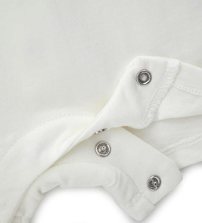 Newborn - Lion romper White 1M