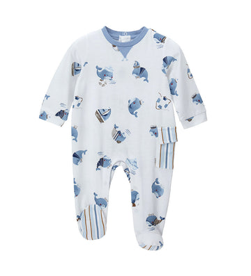 Newborn - Long romper White 1M