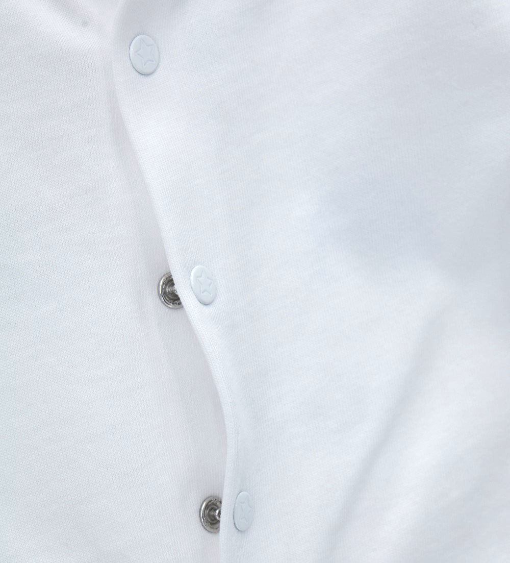 Newborn - T-shirt and bermuda shorts White 1M