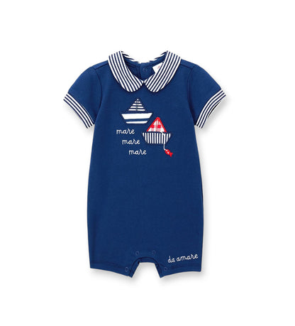 Newborn -  romper 1M Blue