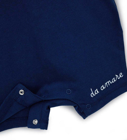Newborn -  romper 1M Blue