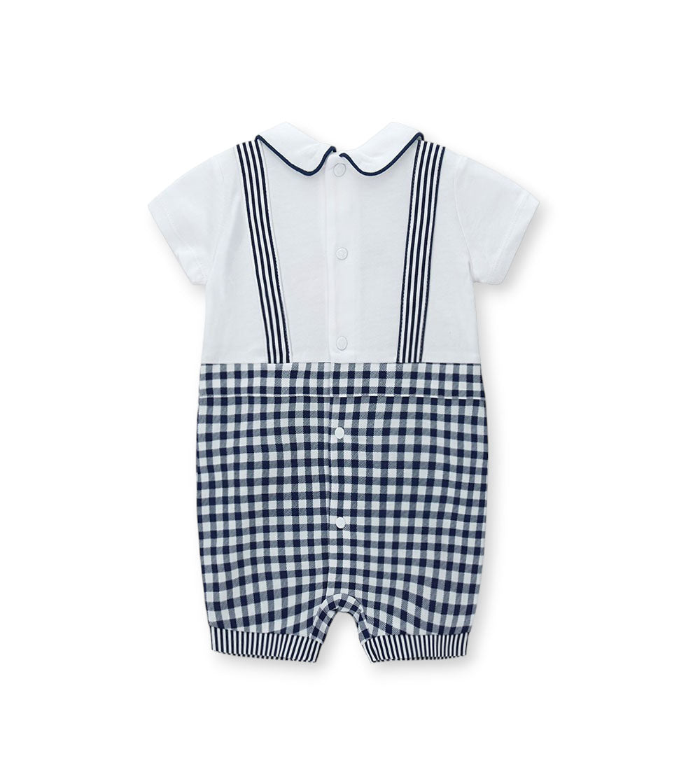 Newborn - Cotton romper 1M Red