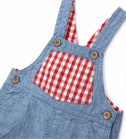Newborn - Cotton overalls 1M Denim