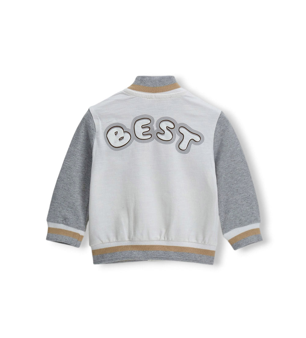 Newborn - Teddy fleece jacket 9 - 12 M Beige