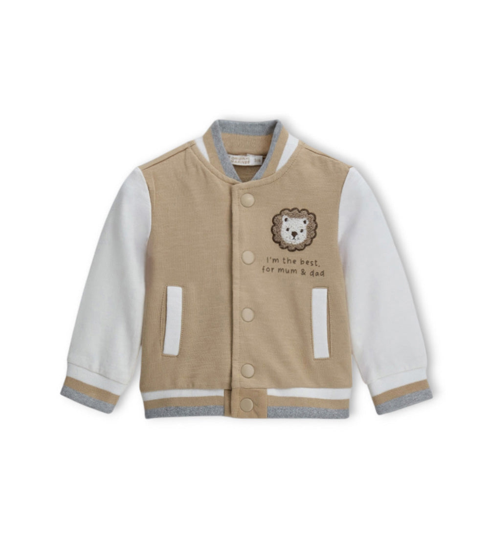 Newborn - Teddy fleece jacket 9 - 12 M Beige