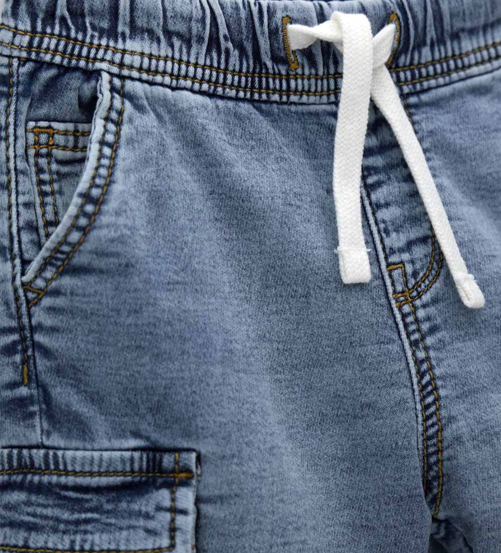Newborn - Denim sweatpants Denim 9 - 12 M
