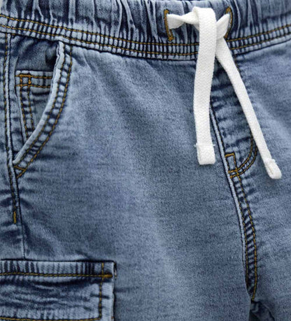 Newborn - Denim sweatpants Denim 9 - 12 M