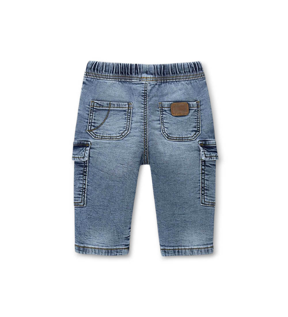 Newborn - Denim sweatpants Denim 9 - 12 M