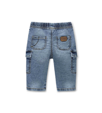 Newborn - Denim sweatpants Denim 9 - 12 M