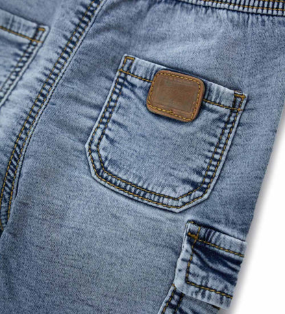 Newborn - Denim sweatpants Denim 9 - 12 M