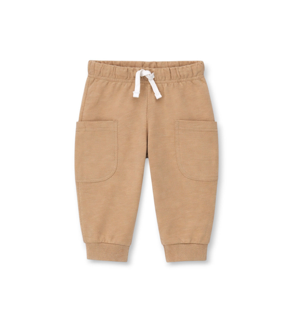 Newborn - sweatpants Beige 9 - 12 M