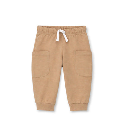 Newborn - sweatpants Beige 9 - 12 M