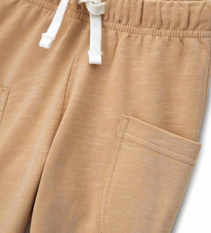 Newborn - sweatpants Beige 9 - 12 M