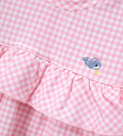 Newborn - T-shirt and bermuda shorts set Pink 1M