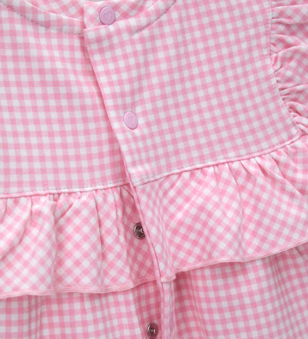 Newborn - T-shirt and bermuda shorts set Pink 1M