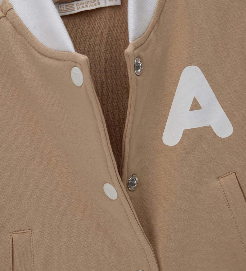 Newborn - Teddy jacket 9 - 12 M Beige