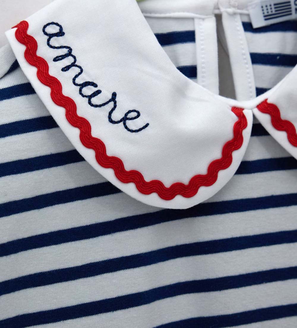 Newborn - Collared T-shirt 9 - 12 M Blue