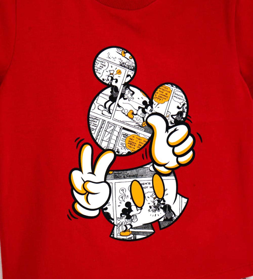 Boy - Disney t-shirt and bermuda set 9 - 12 M White