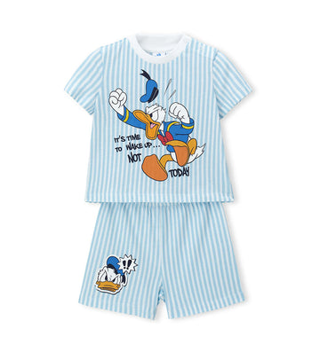 Boy - Disney Donald Duck Pajamas 9 - 12 M Blue