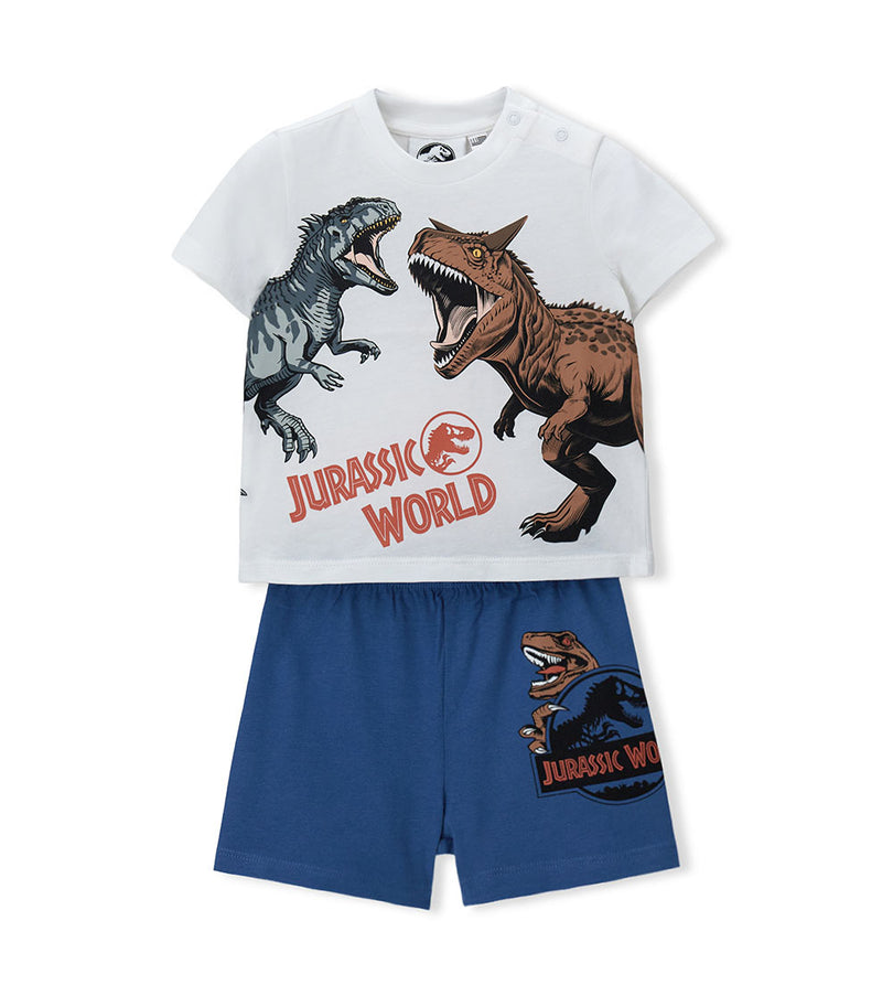 Boy - Jurassic World Pajamas 9 - 12 M White
