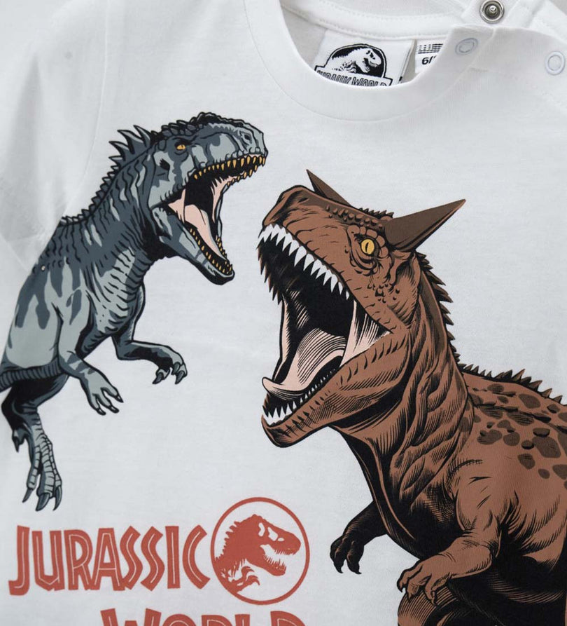Boy - Jurassic World Pajamas 9 - 12 M White