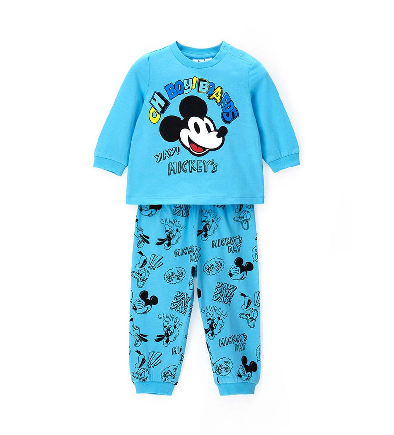 Boy - Disney Mickey Pajamas 9 - 12 M Red