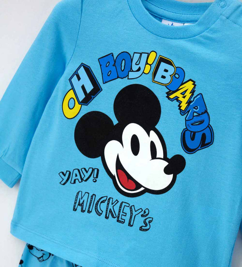 Boy - Disney Mickey Pajamas 9 - 12 M Red
