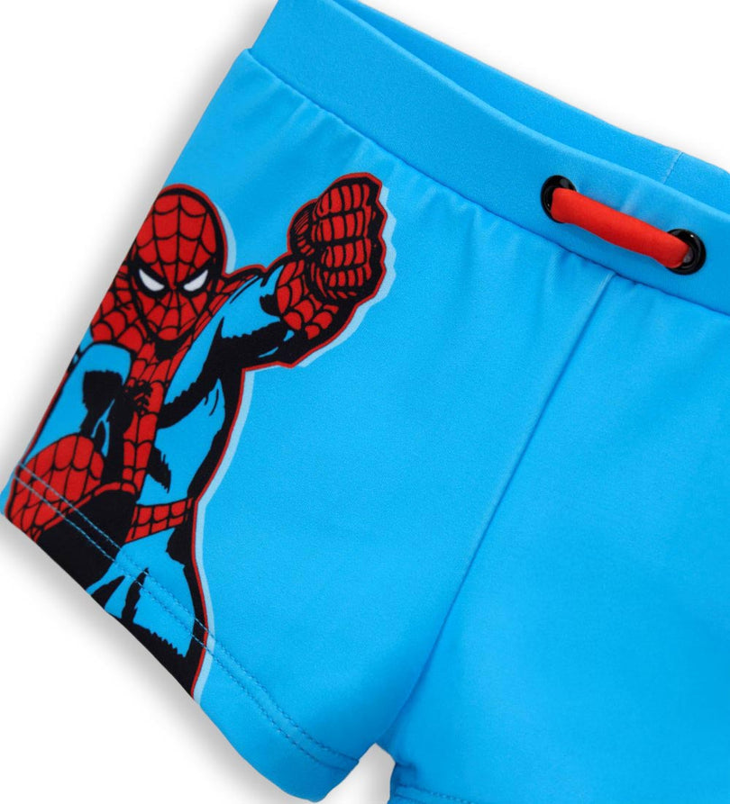Boy - Spider-Man Swim Shorts 9 - 12 M Blue
