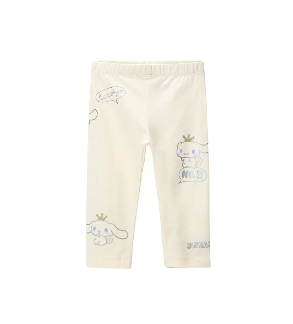 Girl - Cinnamoroll leggings 9 - 12 M Beige