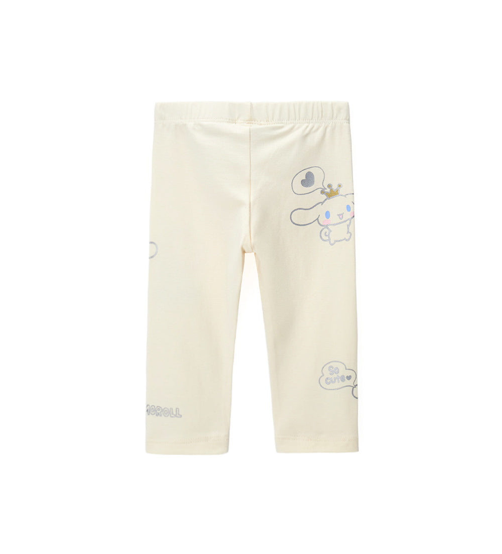 Girl - Cinnamoroll leggings 9 - 12 M Beige