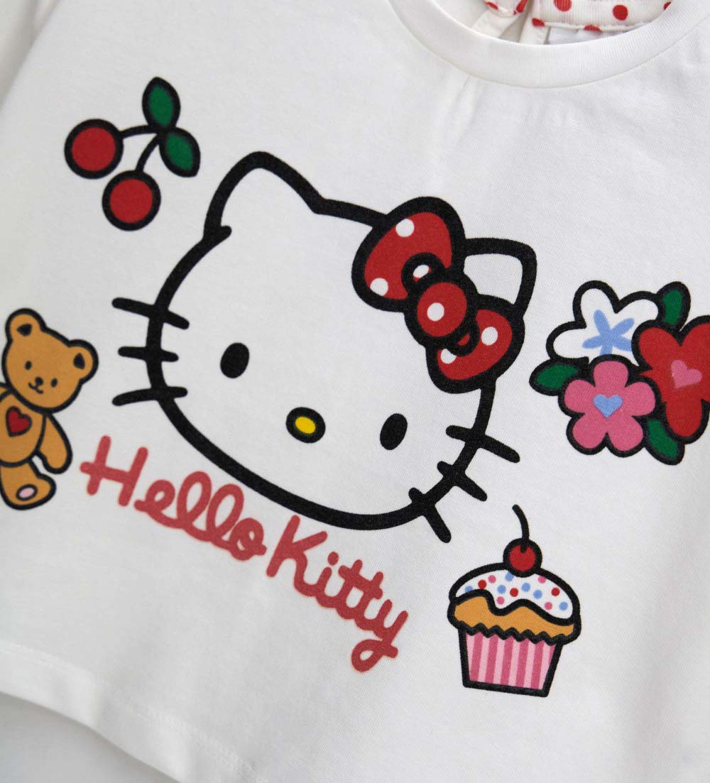 Girl - Hello Kitty T-shirt 9 - 12 M White
