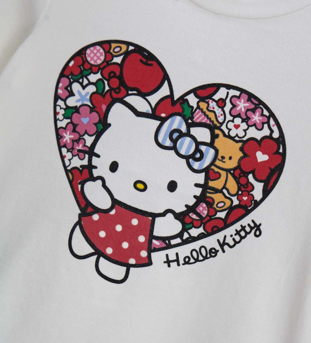 Girl - Hello Kitty Flower T-Shirt 9 - 12 M White