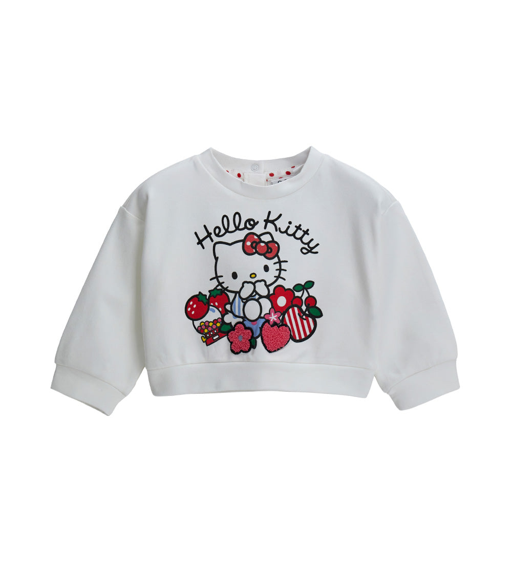 Girl - White Hello Kitty sweatshirt 9 - 12 M White