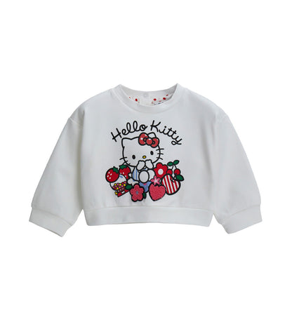 Girl - White Hello Kitty sweatshirt 9 - 12 M White