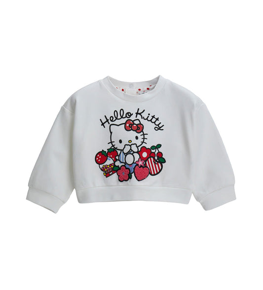 Girl - White Hello Kitty sweatshirt 9 - 12 M White