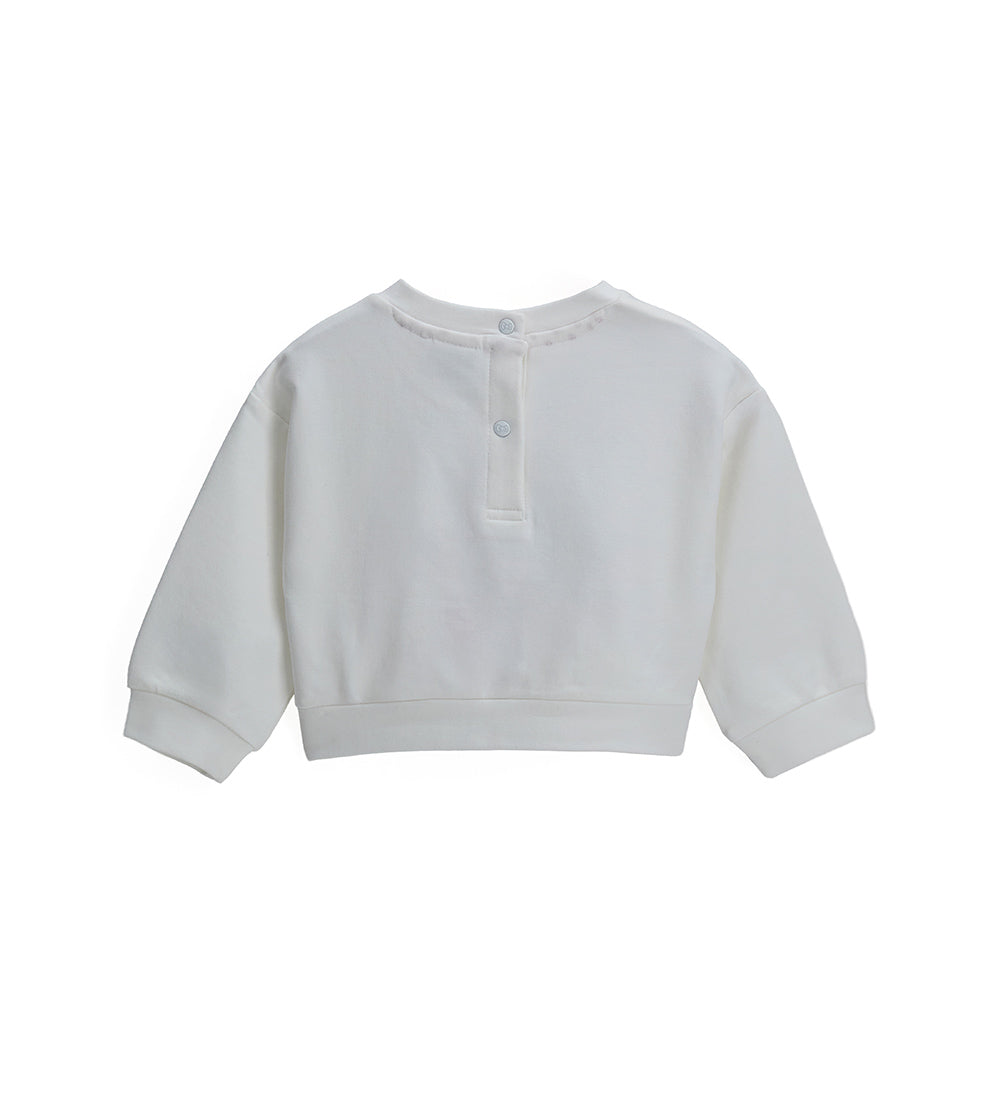 Girl - White Hello Kitty sweatshirt 9 - 12 M White
