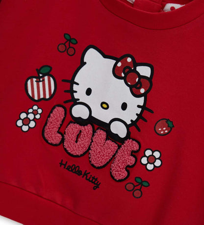 Girl - White Hello Kitty sweatshirt 9 - 12 M White
