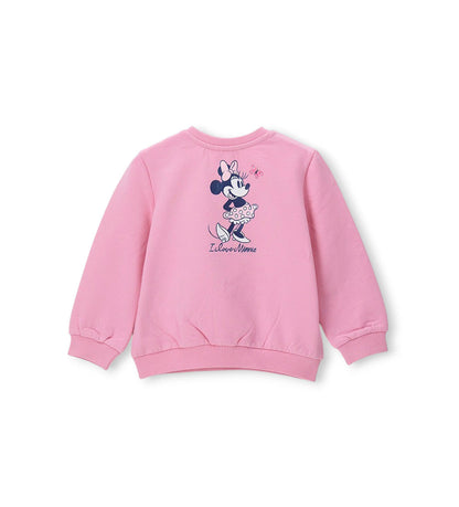Girl - White Minnie Mouse sweatshirt 9 - 12 M White