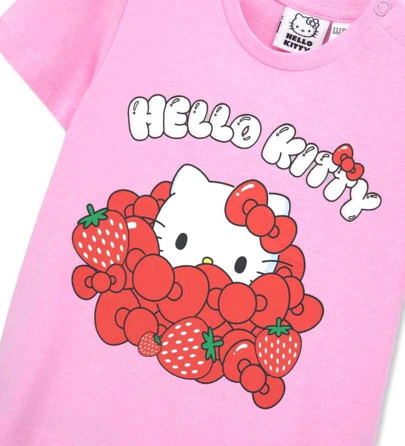Girl - Hello Kitty Pajamas 9 - 12 M White