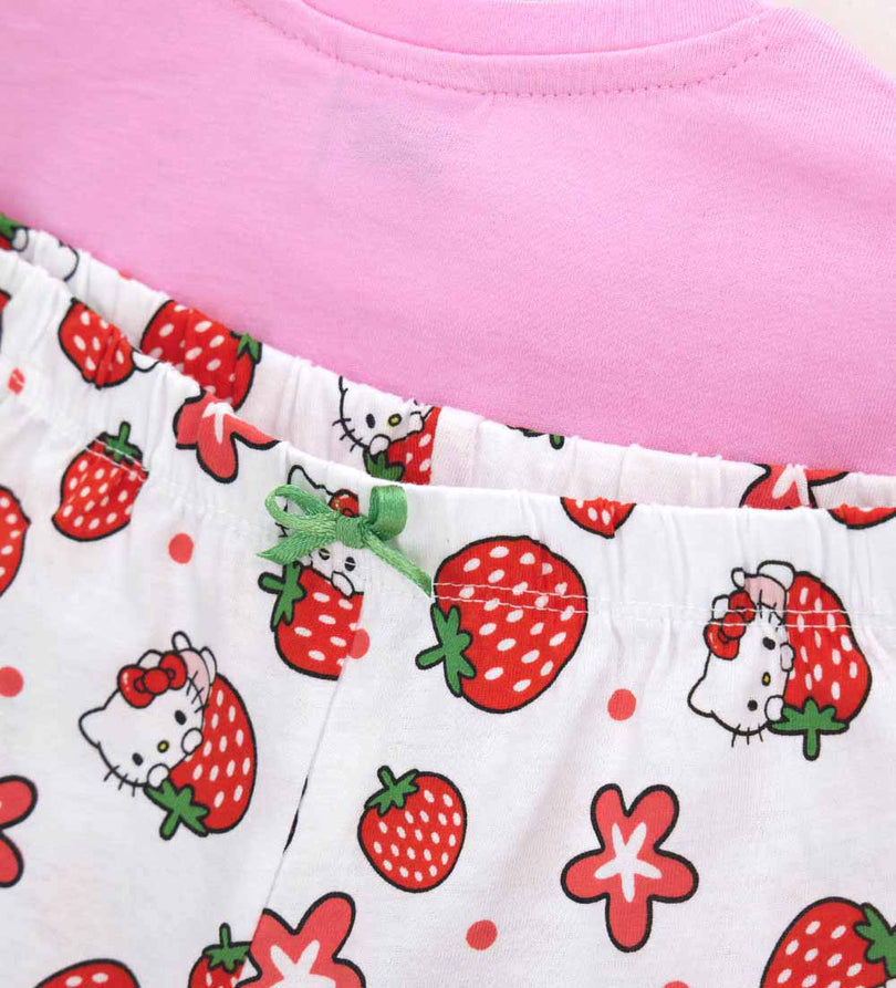 Girl - Hello Kitty Pajamas 9 - 12 M White