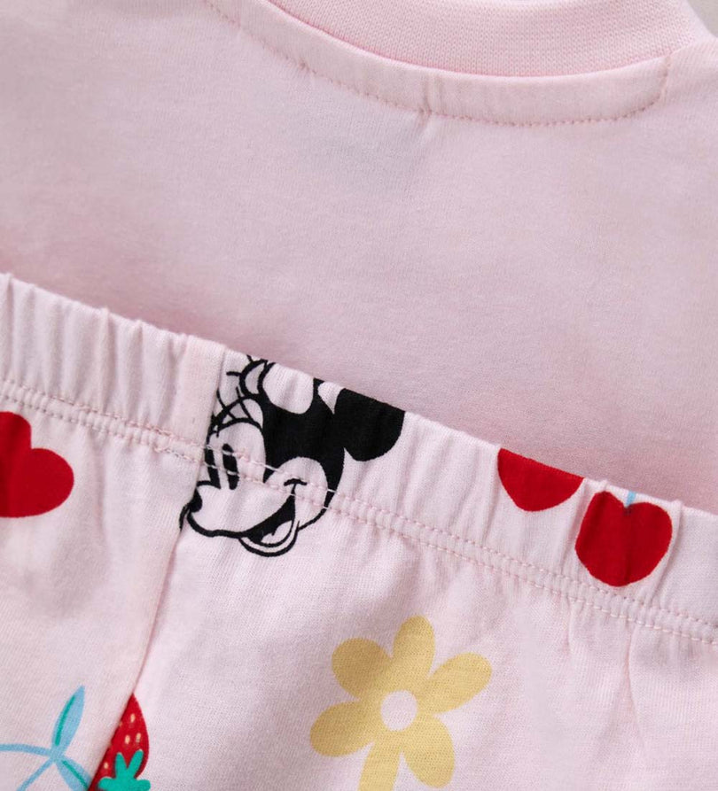 Girl - Disney Minnie Mouse Pajamas 9 - 12 M White