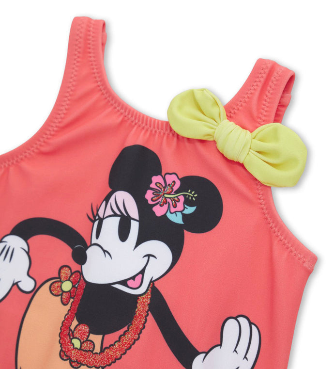 Girl - Disney One-Piece Swimsuit 9 - 12 M Orange