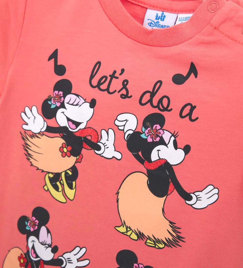 Girl - Disney Minnie Mouse Dress 9 - 12 M Orange
