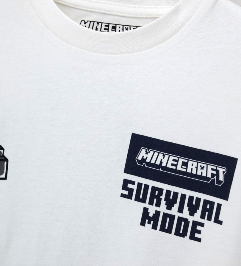 Boy - Minecraft Creeper T-shirt 9 - 10 Y Blue