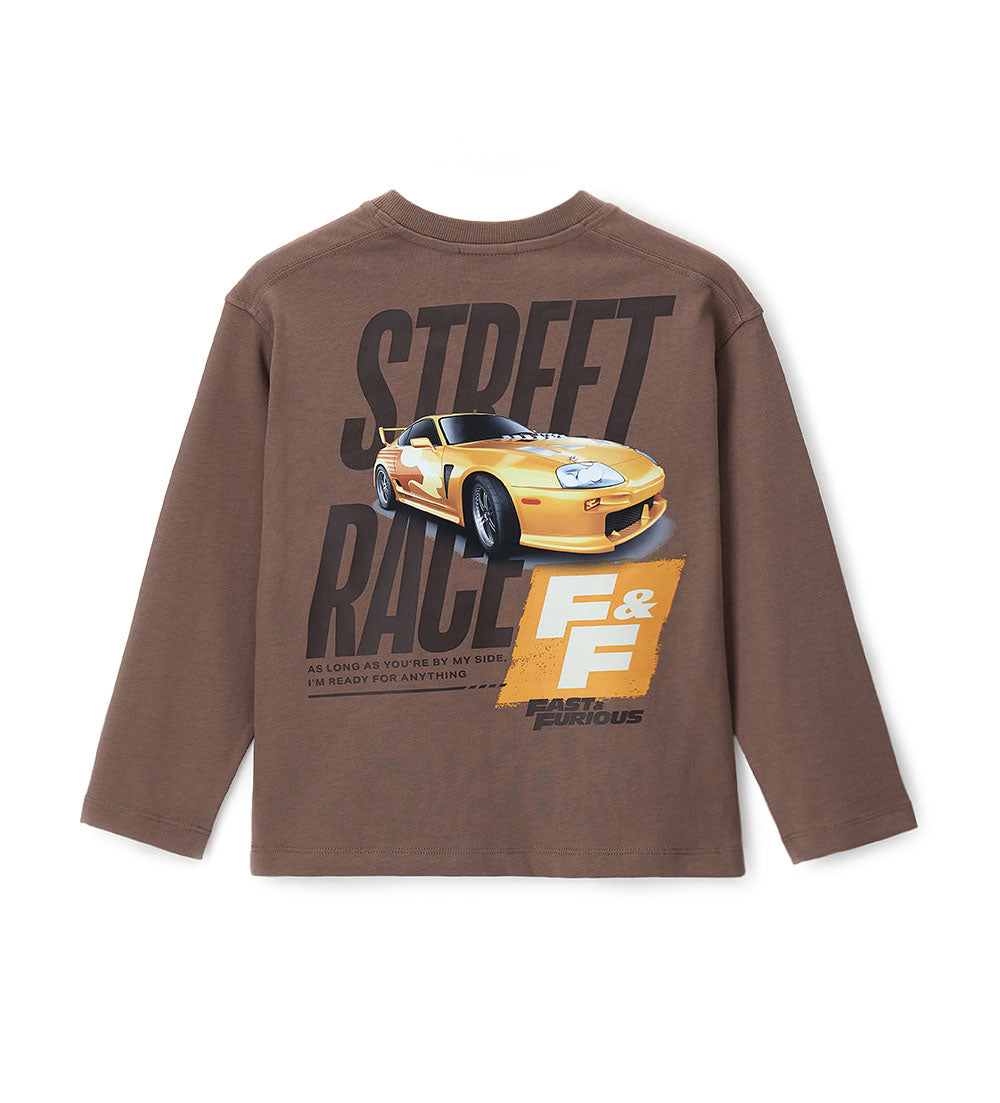 Boy - Fast&Furious T-shirt 9 - 10 Y Brown