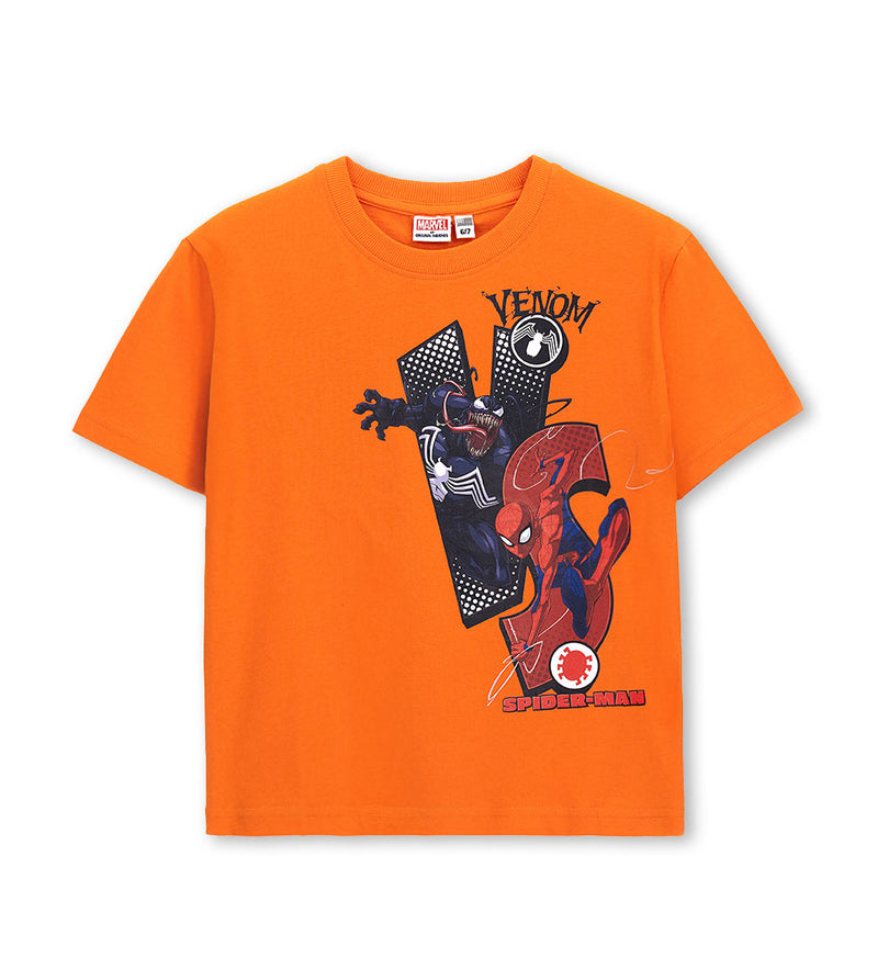 Boy - Marvel T-shirt 9 - 10 Y Orange