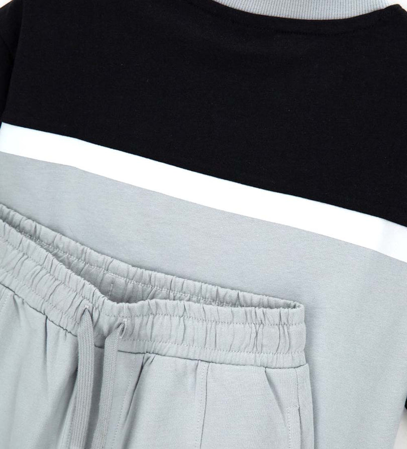 Boy - Marvel T-shirt and Bermuda Shorts Set 9 - 10 Y Black