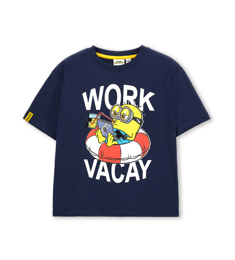 Boy - Minions T-shirt 9 - 10 Y White